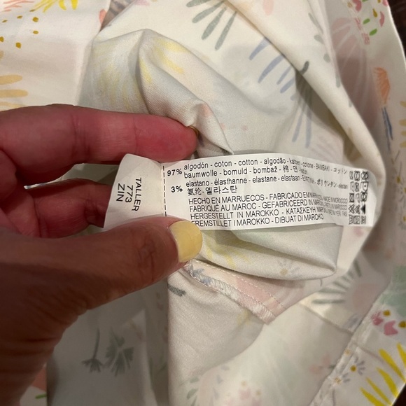 Zara Babydoll Floral Dress XS - Picture 6 of 9